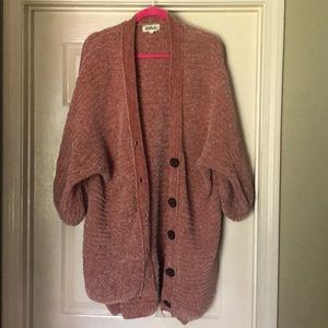 Soft oversized cardigan